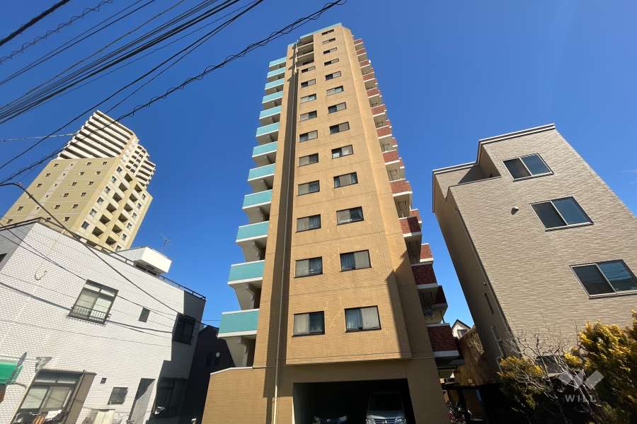 ラアトレ千住三ノ輪の外観（南東側から）