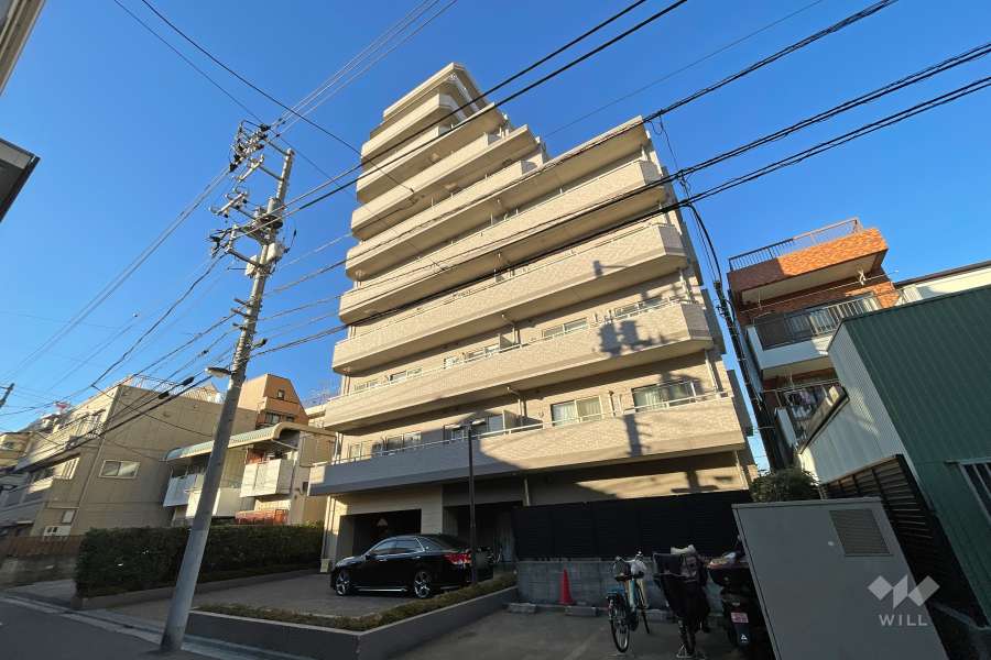 グランハイム町屋の外観（南東側から）