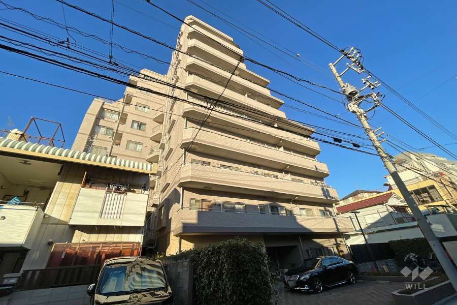 グランハイム町屋の外観（南西側から）