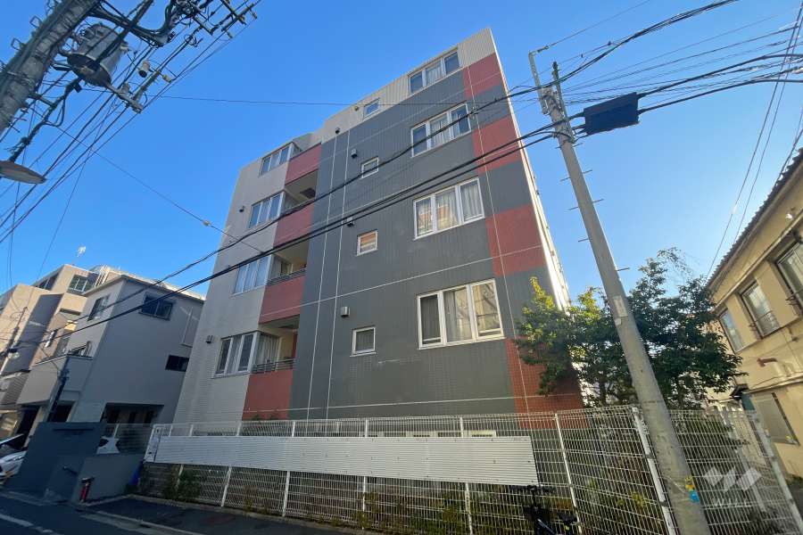 グランベル日暮里アスリアの外観（南西側から）