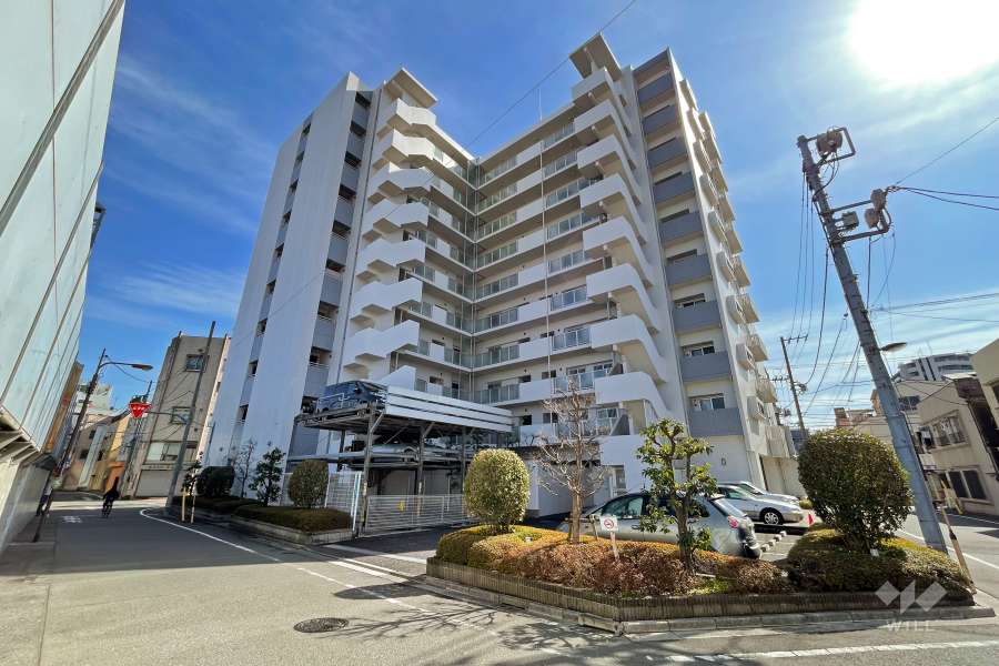 ウィルローズ三ノ輪の外観（北西側から）