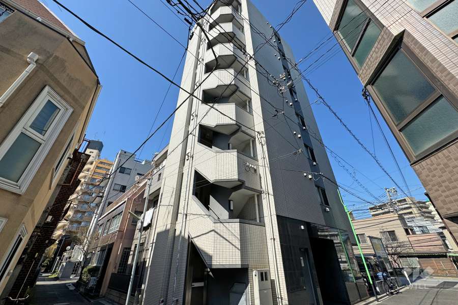 シンシティー西日暮里の外観（南東側から）
