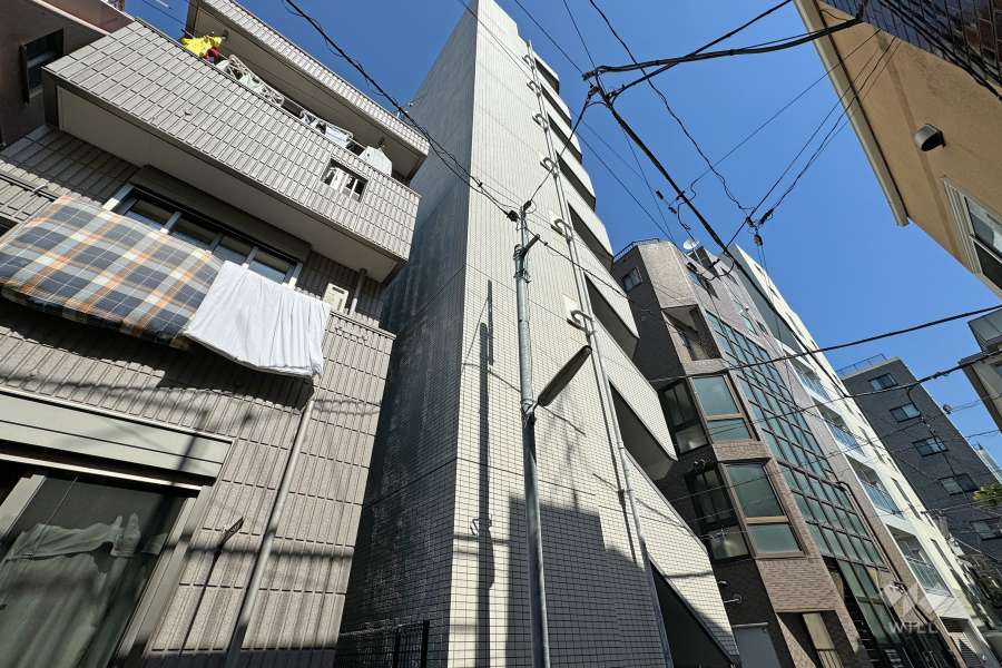 シンシティー西日暮里の外観（南西側から）