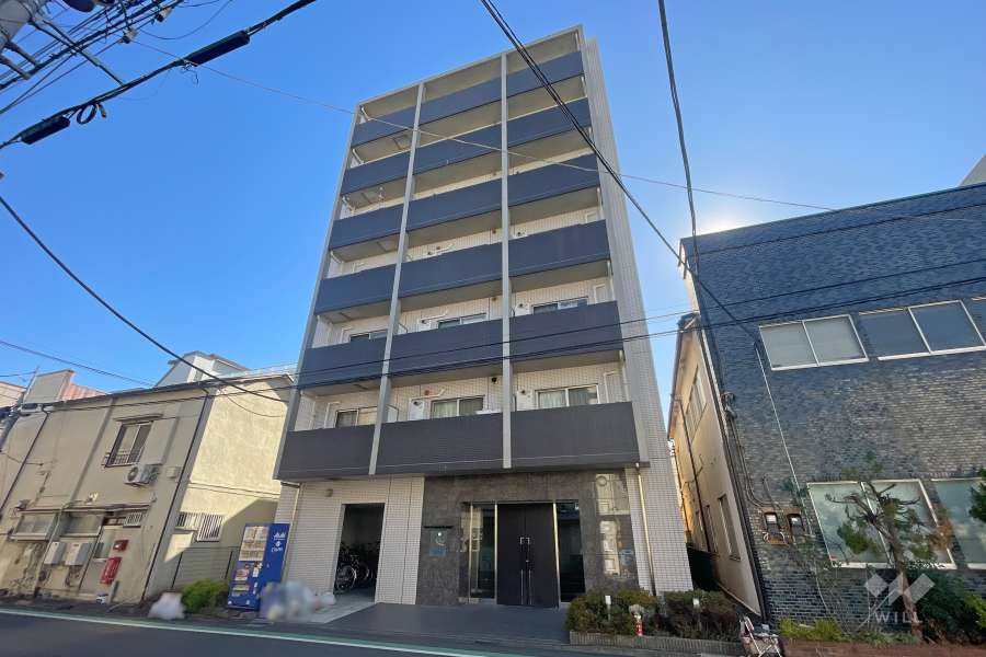 ヴァレッシア尾久シティ2の外観（北西側から）