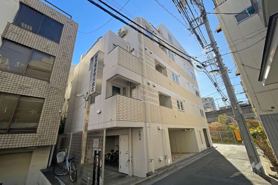 アクアスウィート日暮里の外観（北西側から）