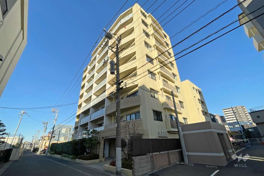 アデニウム田端の外観（南西側から）