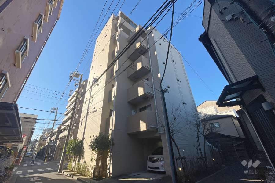 ドルチェ日暮里の外観（北東側から）