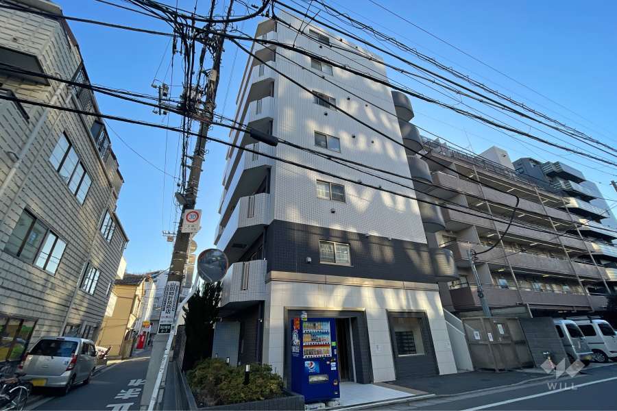 イデェオ東京studio01の外観（北東側から）