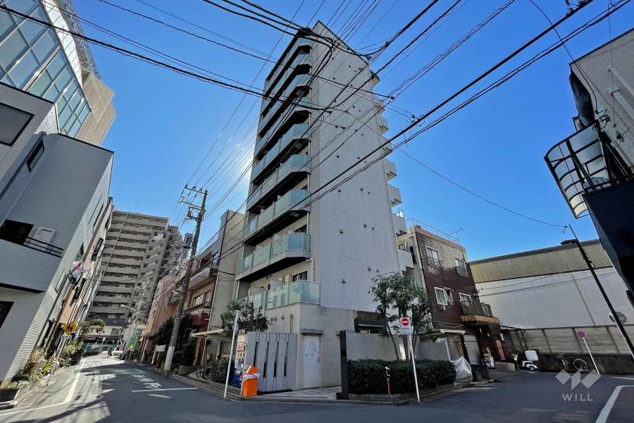 グラントゥルース西日暮里の外観（北東側から）