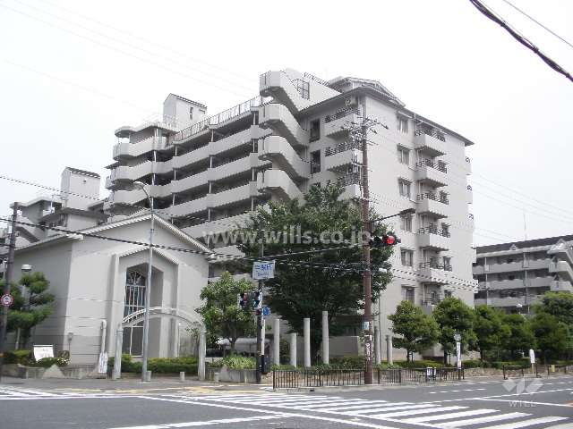 アルビス池田201号棟の外観（北西側から）