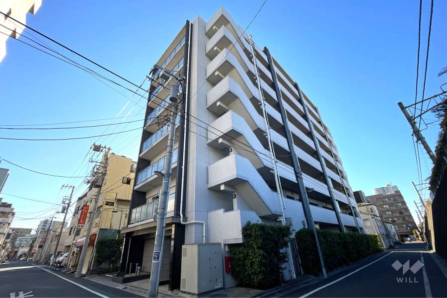 アーデル三ノ輪サウスフォートの外観（北東側から）