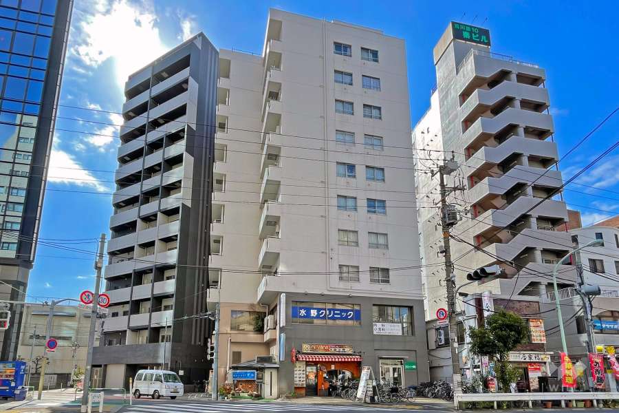 サクラハイツの外観（北東側から）