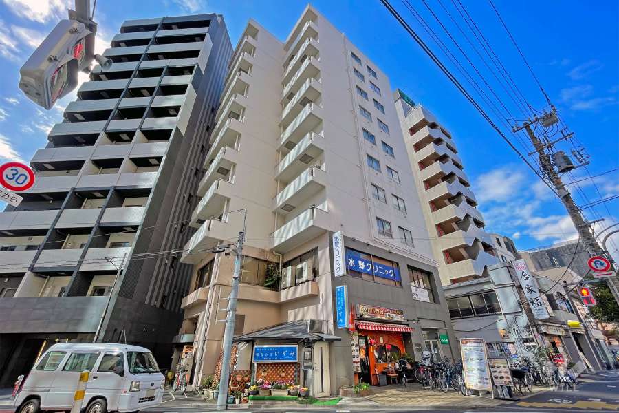 サクラハイツの外観（北東側から）