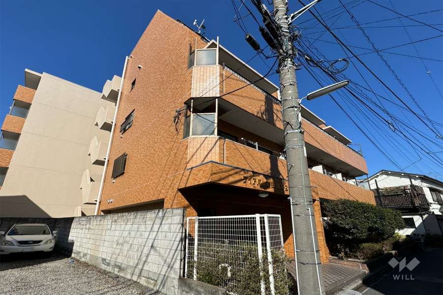 ダイアパレス田端第2の外観（南東側から）