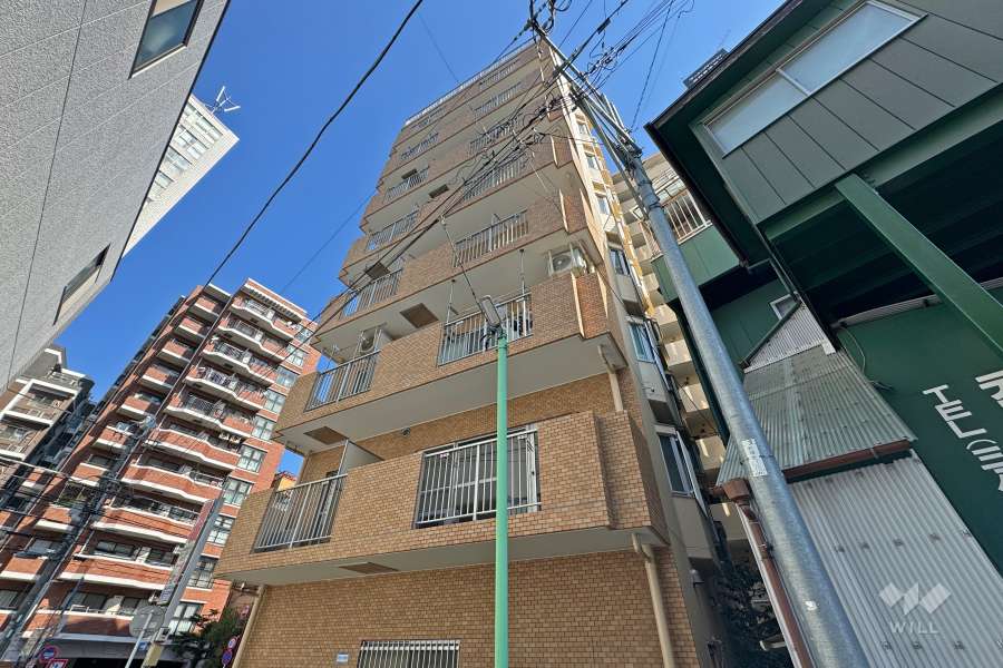 ライオンズマンション西日暮里第2の外観（南西側から）