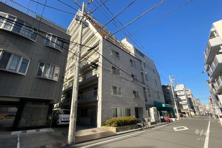 大和コーポの外観（南東側から）