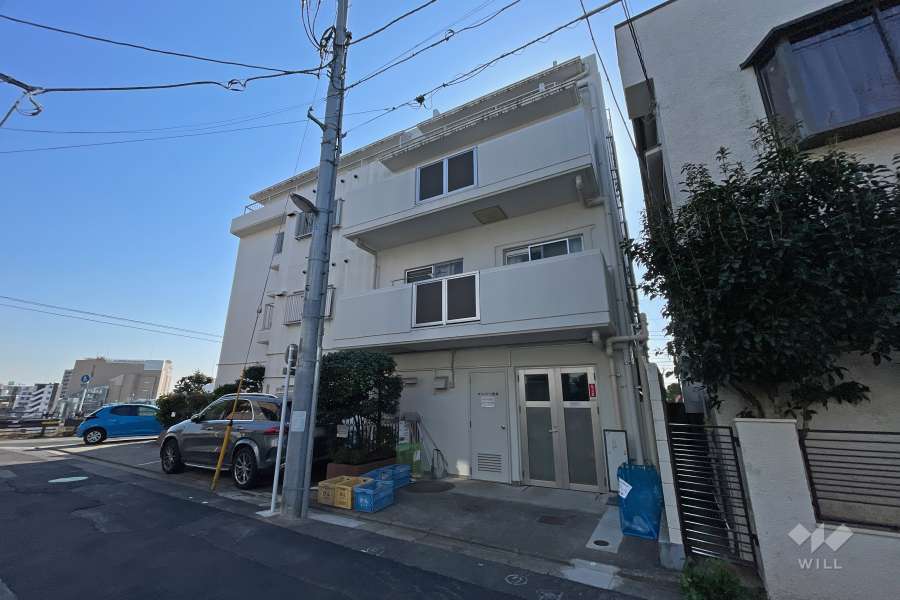 道灌山リハイムの外観（北西側から）