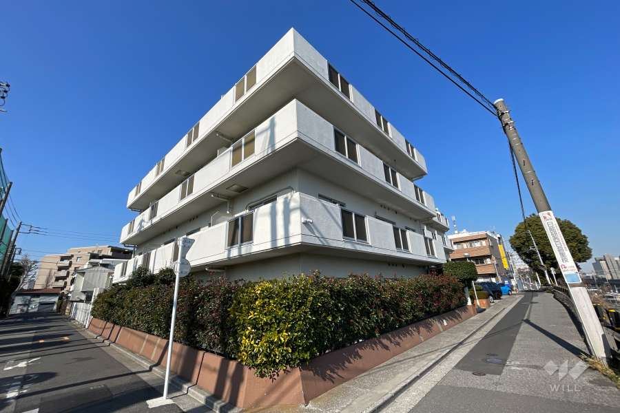 道灌山リハイムの外観（南東側から）