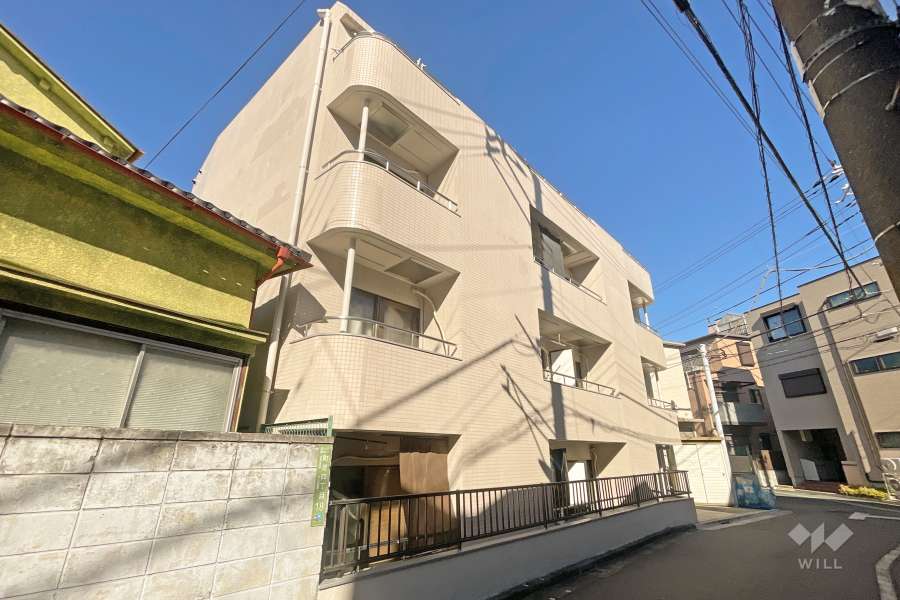 フリート町屋の外観（南西側から）