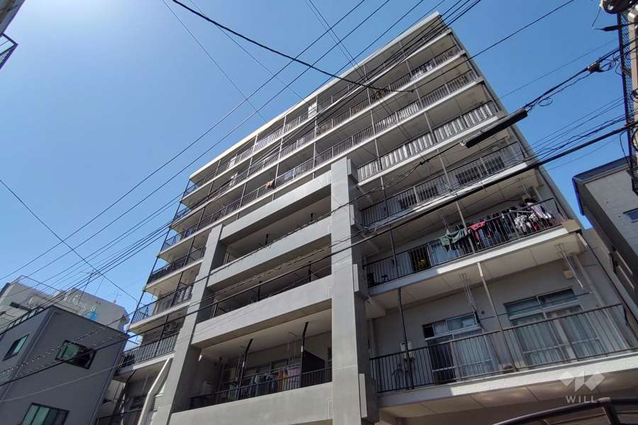 マンション二葉の外観（北東側から）