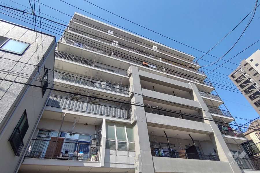 マンション二葉の外観（南東側から）