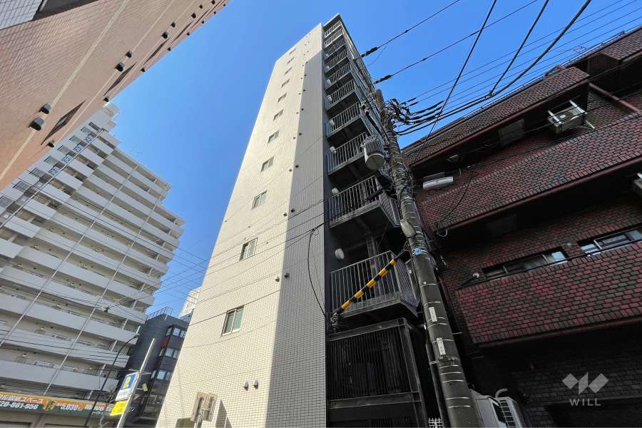 アヴァンツァーレ田端の外観（東側から）