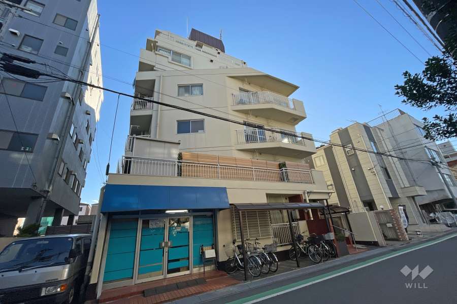 パラスト日暮里の外観（北西側から）