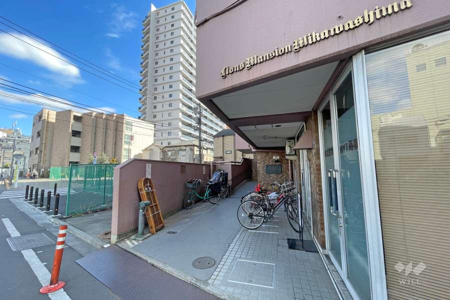 敷地の出入り口