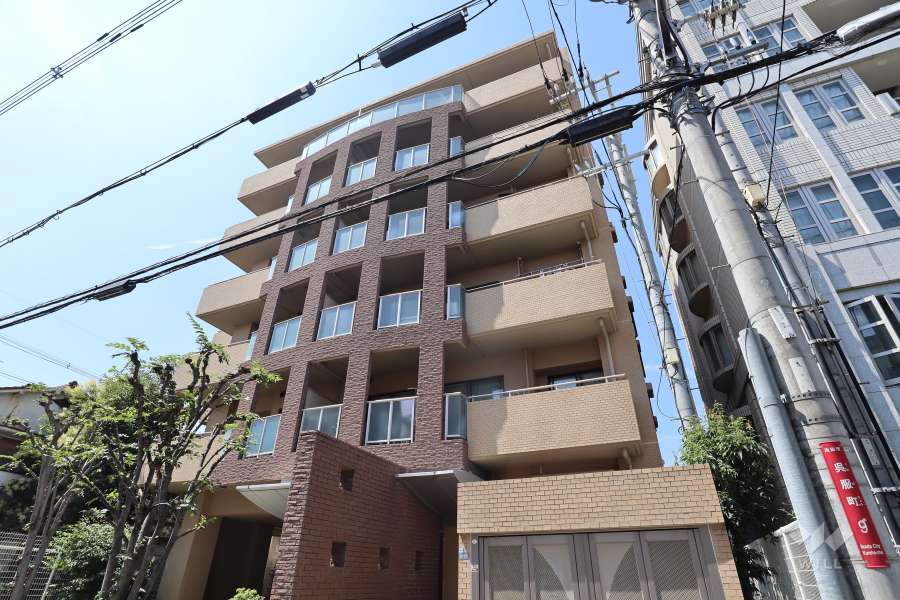 パレ池田呉服町の外観（南東側から）