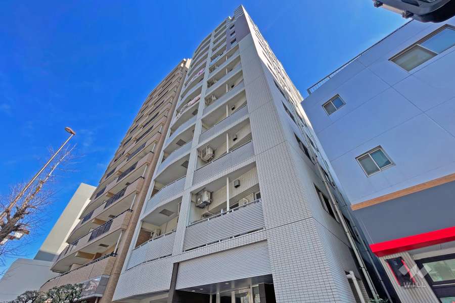 グランベル東京シークの外観（南西側から）