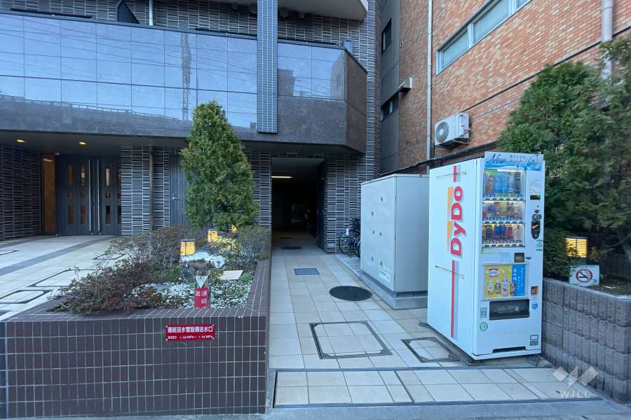 駐輪場の出入り口