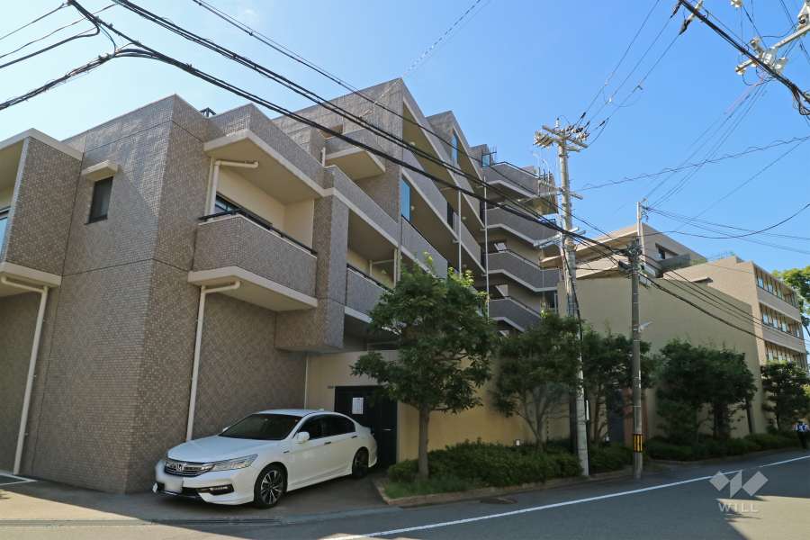 ローレルコート池田城南の外観（北側から）