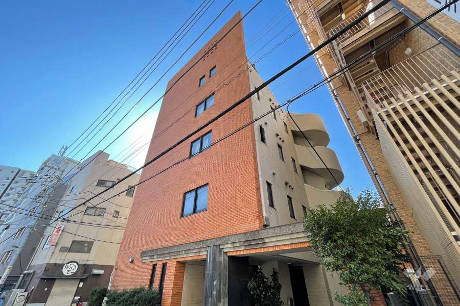 メゾン武蔵西日暮里の外観（北側から）