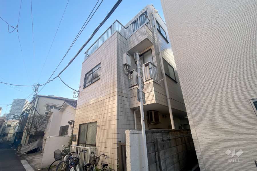 トップ町屋の外観（北西側から）