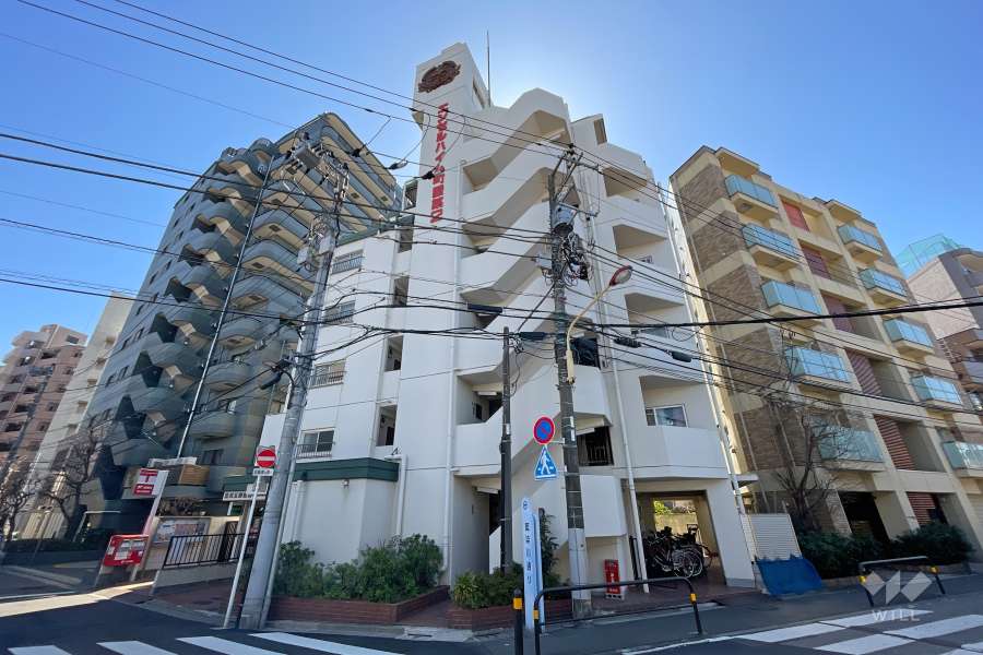 エンゼルハイム町屋第2の外観（北西側から）