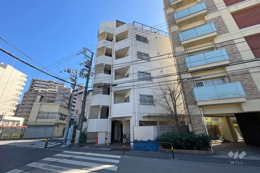 エンゼルハイム町屋第2の外観（西側から）