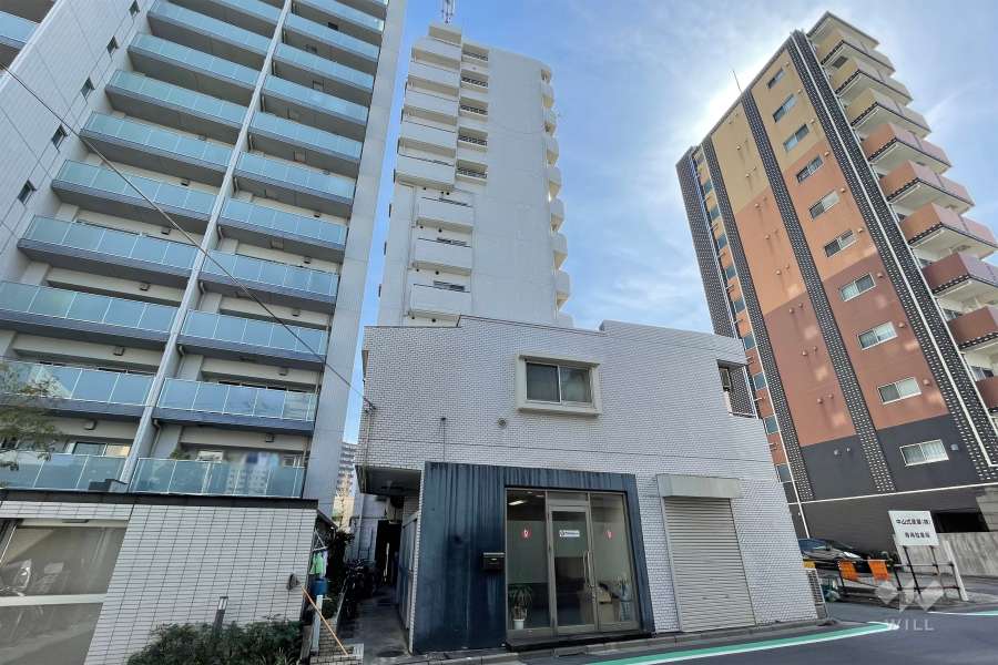 日興パレス南千住の外観（北西側から）