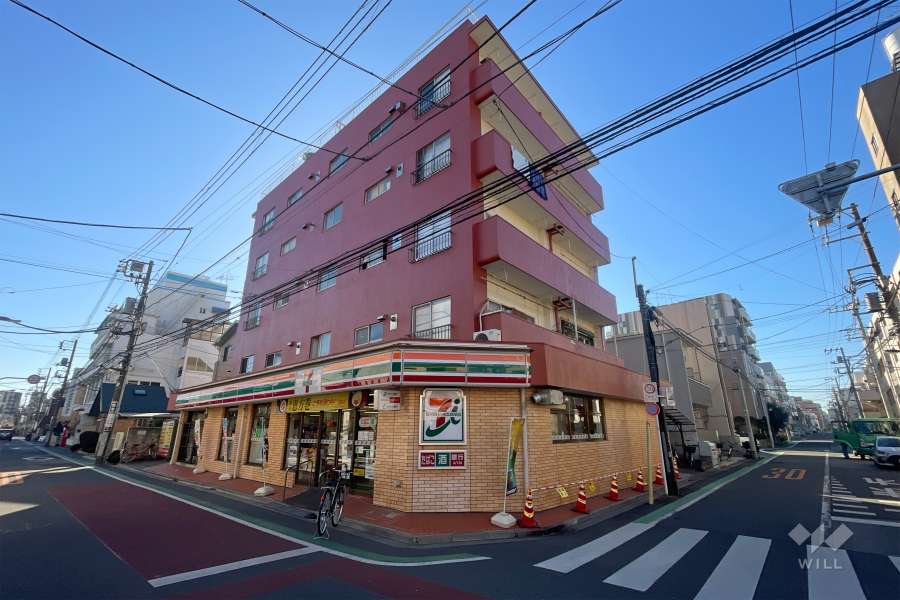 西尾久マンションの外観（北東側から）