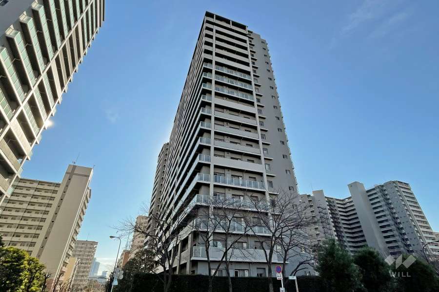 東京フロンティアシティアーバンフォートイーストブロックの外観（北東側から）