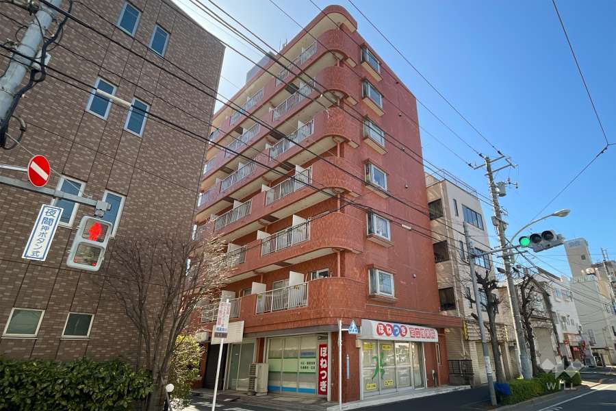 扶桑ハイツ田端の外観（北東側から）