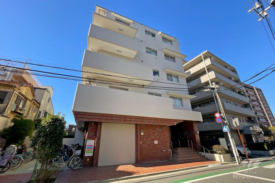 カエサル西尾久の外観（南東側から）
