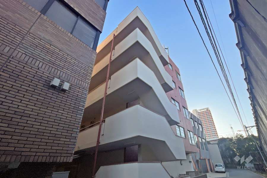 新日暮里ハイツの外観（西側から）