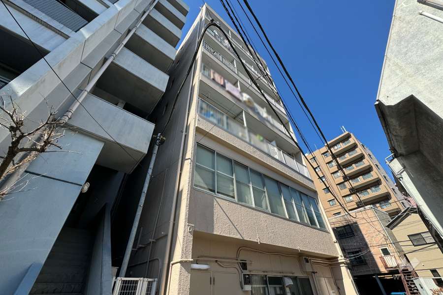 メゾン尾久の外観（南東側から）