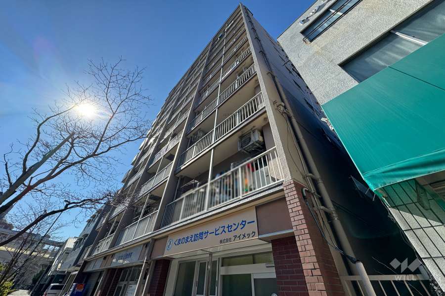 トーア東尾久マンションの外観（北東側から）