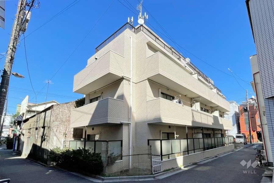 日神パレス東日暮里の外観（南西側から）