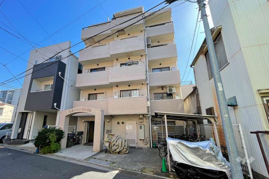 日神パレス東日暮里の外観（北西側から）