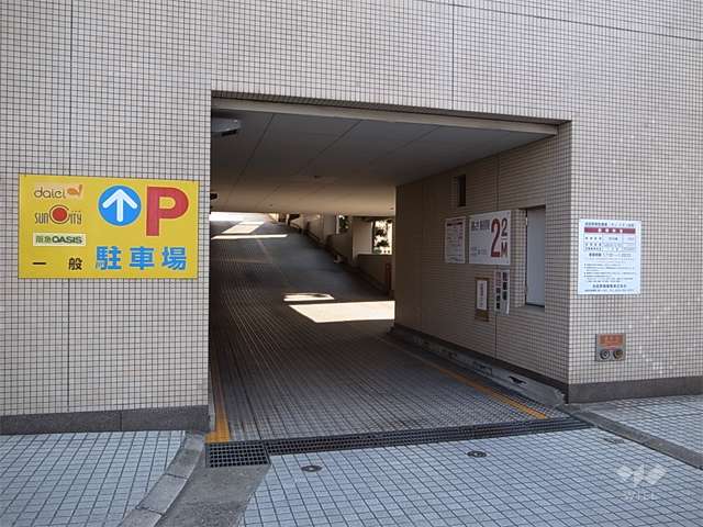 駐車場入口