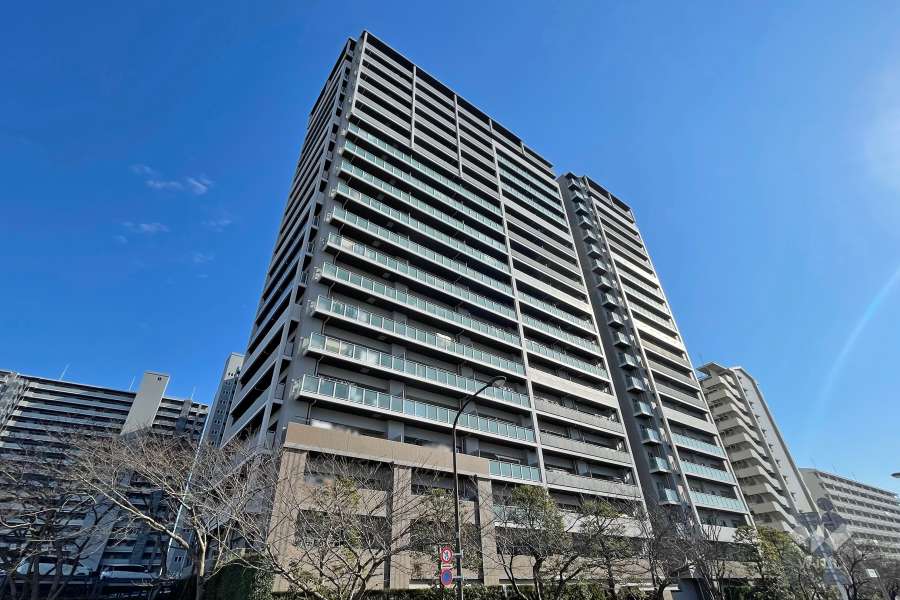 東京フロンティアシティアーバンフォートウエストブロックの外観（北西側から）