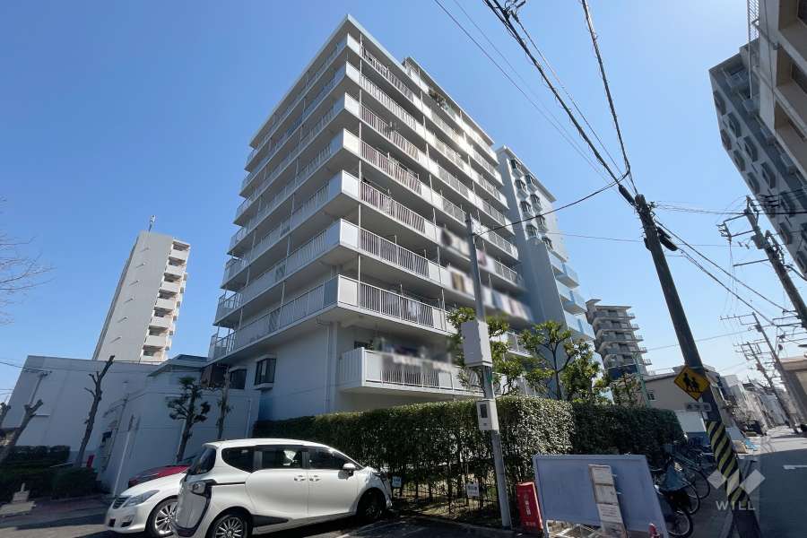 ネオコーポ町屋の外観（北西側から）