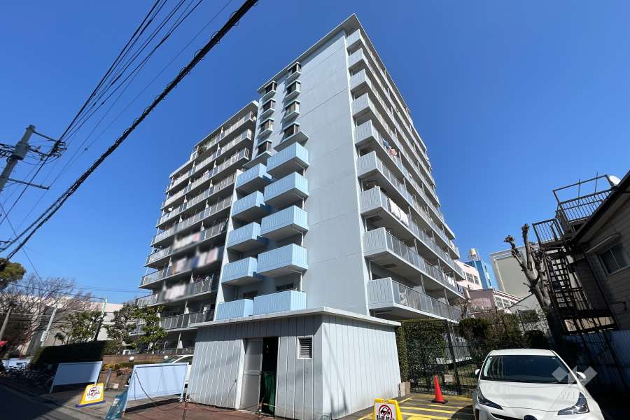 ネオコーポ町屋の外観（南西側から）